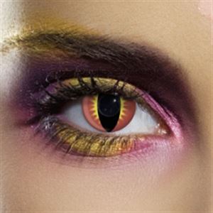 Immagine di Lentilles de couleur dragon rouge