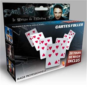 Immagine di Dani Lary - Tour de magie - Dani Lary - Cartes Folles Une carte sélectionnée par un spectateur disparaît miraculeusement du paquet, réapparaît dans la poc... » 