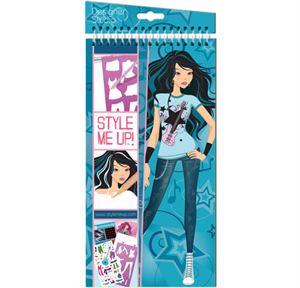 Immagine di Style Me Up Carnet d'esquisse Tenue Rock Age minimum 8 ans