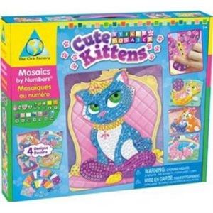 Immagine di Orb Factory Loisir Créatif Sticky Mosaics Chatons Age minimum 5 ans 