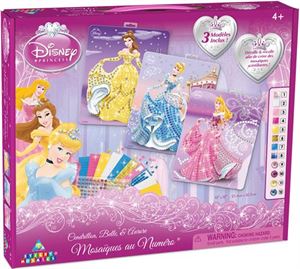 Immagine di Orb Factory Loisir Créatif Sticky Mosaics Disney Princess Age minimum 4 ans