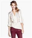 Bild von H&M Blouse en coton