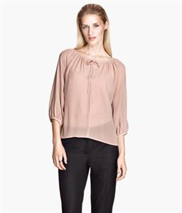 Изображение H&M Blouse en mousseline 