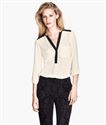 Immagine di H&M Blouse en mousseline 