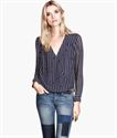 Immagine di H&M Blouse cache-coeur 