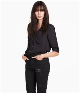 Image de H&M Blouse en mousseline 