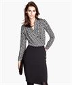 Immagine di H&M Blouse en mousseline  