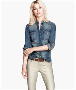 Immagine di H&M Chemise en jean