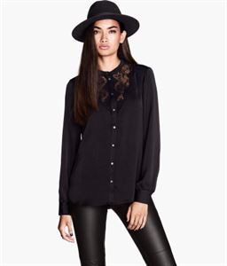 Image de H&M Blouse en satin 