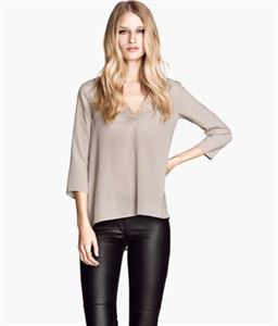 Immagine di H&M Blouse en mousseline  