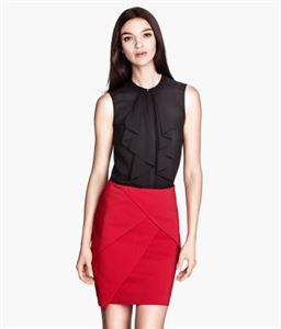 Immagine di H&M Blouse en mousseline  