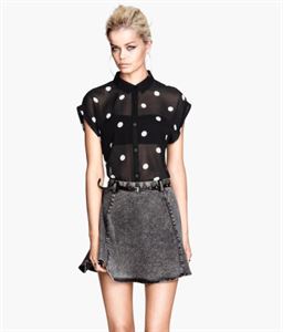Immagine di H&M Blouse en mousseline