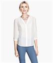 Immagine di H&M Blouse en mousseline