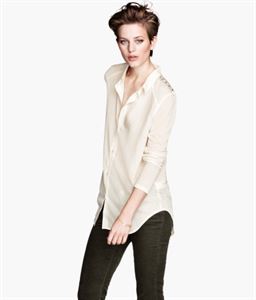 Immagine di H&M Blouse en mousseline