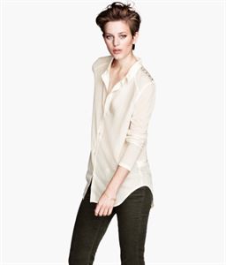 Image de H&M Blouse en mousseline