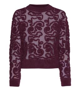 Immagine di H&M Top à manches longues en mesh 