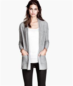 Immagine di H&M Gilet en maille à l'envers