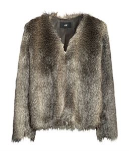 Immagine di H&M Veste en fausse fourrure 
