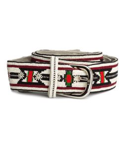 Изображение H&M Ceinture brodée fantaisie 