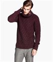 Immagine di H&M Pull col roulé en maille 