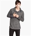 Bild von H&M Pull à capuche en maille fine 