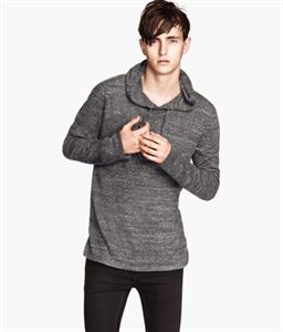 Picture of H&M Pull à capuche en maille fine 