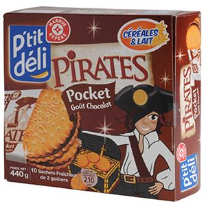 Image de Goûters ronds chocolat pocket 440g
