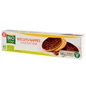 Picture of Biscuits nappés Bio Village Chocolat noir 200g