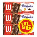 Bild von Biscuits Petit Ecolier LU Chocolat noir 6x150g