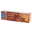 Immagine di Biscuits P'tit Déli Gaufrettes Praliné chocolat au lait 175g