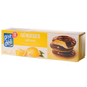 Immagine di Biscuits génoises P'tit Déli Citron 150g