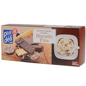 Image de Assortiment biscuits fins P'tit Déli 200g