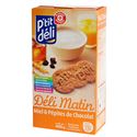 Изображение Biscuits Déli Matin P'tit Déli Miel pépites chocolat 400g