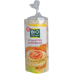 Immagine di Galettes Bio Village 4 céréales x17 130g