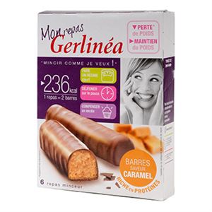 Bild von Barres minceur Gerlinéa Caramel 372g