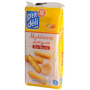 Immagine di Madeleines P'tit Déli longues Pur beurre 250g