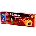 Image de Gâteaux fourrés P'tit Déli Chocolat x7 189g