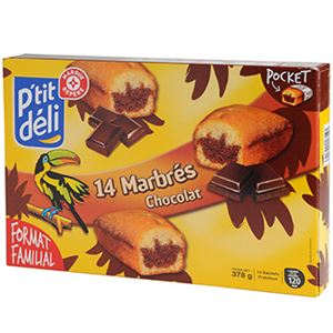 Immagine di Gâteaux marbrés P'tit Déli x14 378g