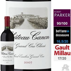 Picture of Château Canon Saint-Emilion Rouge 2007  Saint-Emilion Grand Cru Classé