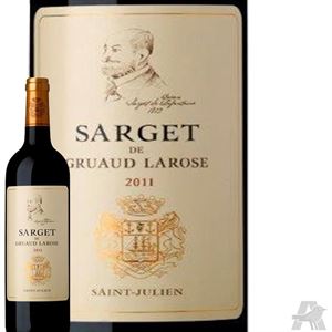 Immagine di Château Sarget Gruaud Larose Saint-Julien Rouge 2011  Saint-Julien