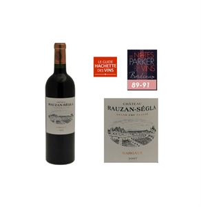 Immagine di Château Rauzan-Segla Margaux Rouge 2007  Margaux Grand Cru Classé
