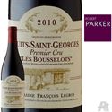 Immagine di Domaine Legros Les Bousselots Nuits-Saint-Georges Rouge 2010  Nuits-Saint-Georges