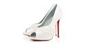 Bild von Louboutin Drapadita Crepe Satin 120 mm