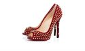 Picture of Louboutin Flo Spikes Veau Velours 120 mm
