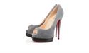 Bild von Louboutin Palais Royal Trepointe Veau Velours 140 mm