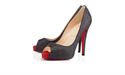 Image de Louboutin Very Prive Glitter 120 mm