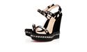 Image de Louboutin Cataclou Velours 140 mm