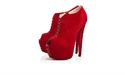 Immagine di Louboutin Recouzetta Veau Velours 160 mm
