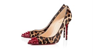 Picture of Louboutin Geo Pump Leopard 100 mm