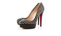 Image de Louboutin Bianca Spikes Nappa 140 mm